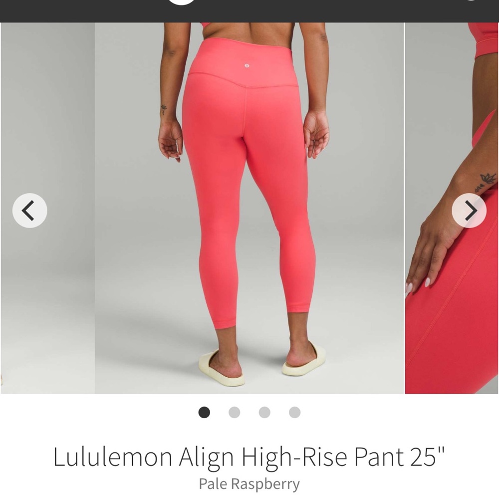Lululemon align high rise 25 inch